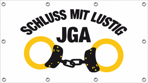 Banner Hochzeit Junggesellenabschied Plane Girlande Schluss Mit Lustig Ebay