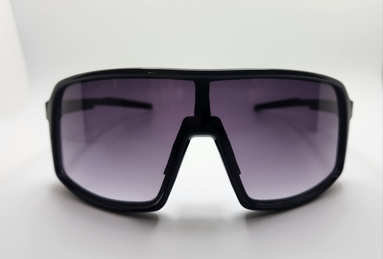 Jbee-eyewear Large Sport Sunglasses Black Gradient Smoke Unisex Uv400 Fashion