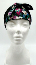 Nike Printed Bandana Head Tie Reversible Beyond Pink/Black/White Unisex