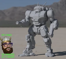 VND-1R Vindicator Alternate Mech Model For Battletech 6mm-10mm-15mm