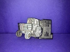 Vintage Tractor Case IH Farm Belt Buckle Collector Patina Spec Cast Inc. GIFT