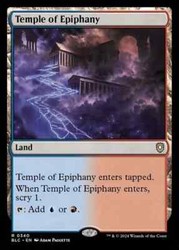 Temple of Epiphany #340 Commander: Bloomburrow Rare