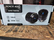 Nemesis Audio Neo-Tw77 High Compression Neo Super Bullet Tweeters Pair