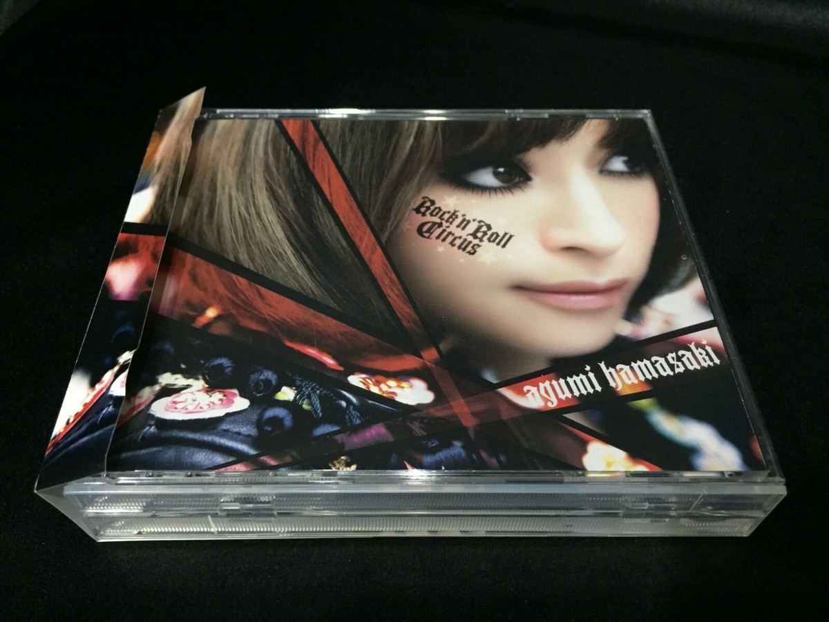 Ayumi Hamasaki Rock 'n' Roll Circus JAPAN OBI CD+DVD BOOK (Avex