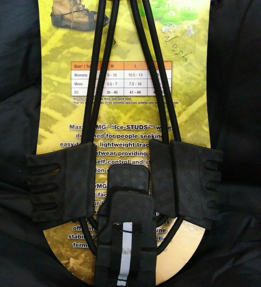 SNOW BROS SUPER Maxx Dry ''Ice Studs'' Boots Shoes SZ XL (1215