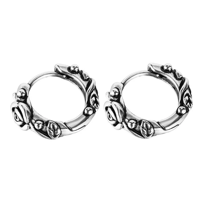Hoop earrings outlet for sensitive ears