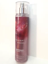 Bath & Body Works TWILIGHT WOODS Diamond Shimmer Mist Fragrance 8oz Retired Htf