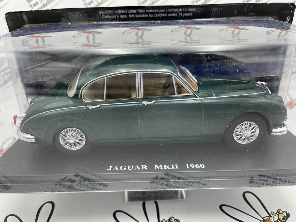 DIE CAST 1/24 " JAGUAR MKII - 1960 " SALVAT - Immagine 2 di 4