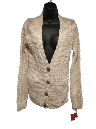 ✨美品✨CLANE✨FRINGE HALF SLEEVE CARDIGAN CLANE Fringe Half-Sleeve Cardigan 14122-4352 Size 1 Beige Women