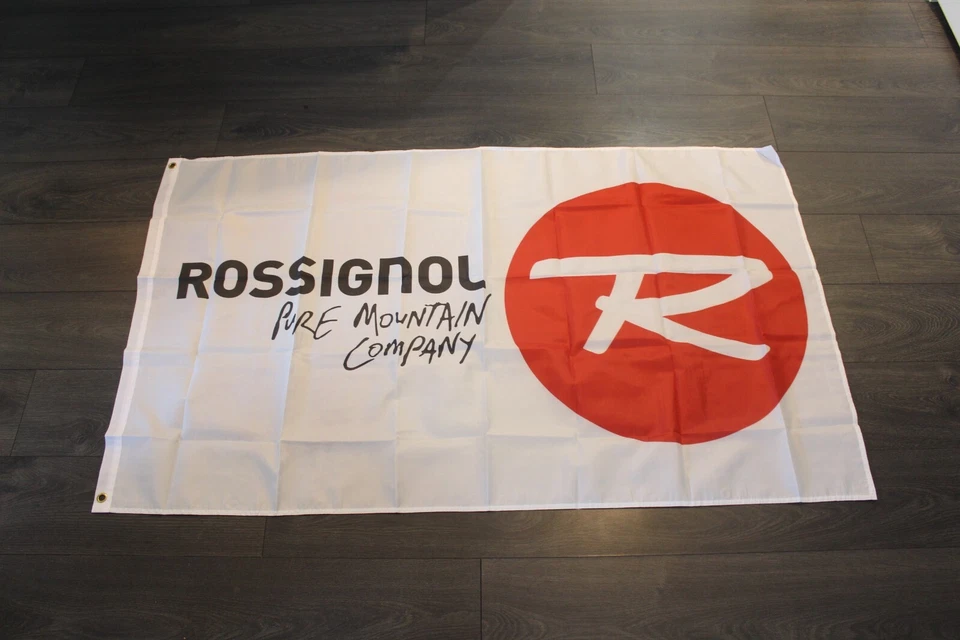 Rossignol Bandera Esquís Snowboards Equipo de Esquí Montaña Equipador Tienda Foto 4 de 4