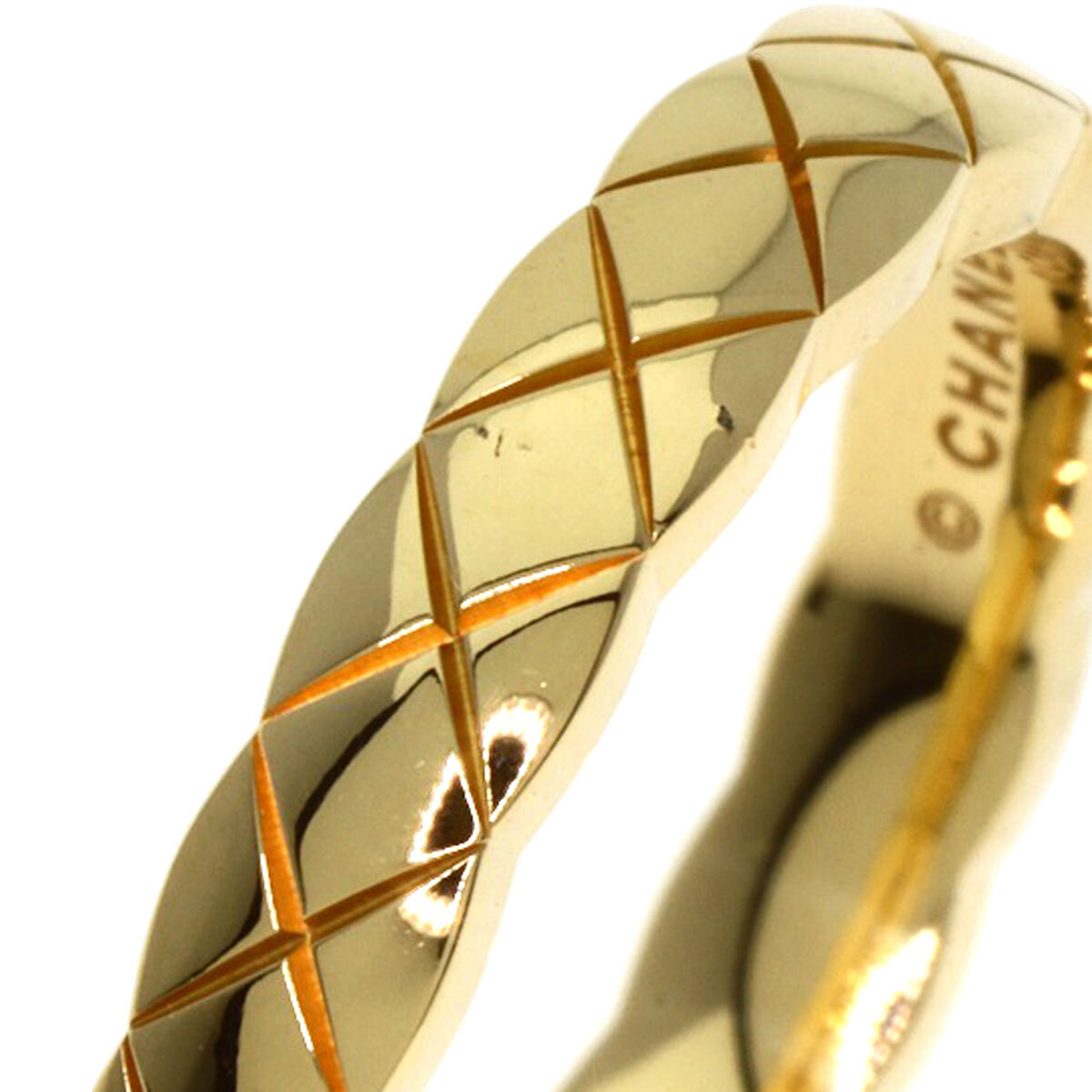 CHANELゴールドリボン1ロール50m CHANEL Ring Coco Crush #49 K18 Yellow Gold | eBay