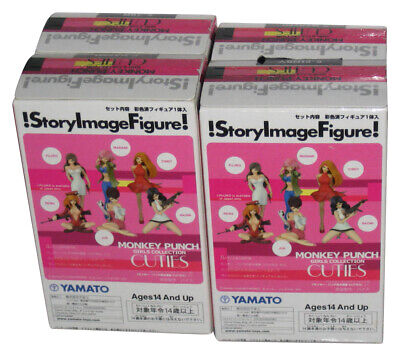 Monkey Punch Girls Cuties Collection Story Image Yamato Figure Set - (4 Figures) Monkey Punch Girls Cuties Collection Story Image Yamato Figure Set - (4 Figures)