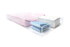 LELLOBABY - 8MM Thick DELUXE Edition Acrylic Lucite Baby Changing Tray PLUS