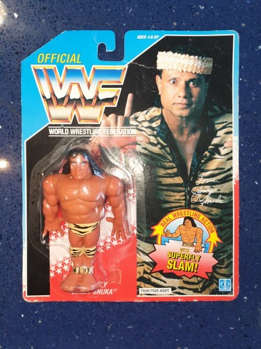 WWF HASBRO MOC SUPERFLY JIMMY SNUKA SERIES 2...