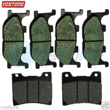 Front Rear Brake Pads Fit 2003 2005-2009 Yamaha XVS1100AW V-Star 1100 Classic
