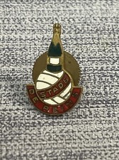 Pin’s A VIS BOUTONNIERE FOOTBALL SOCCER STADE DE REIMS CHAMPAGNE VINTAGE