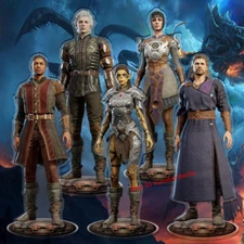 Baldur's Gate 3 The main team Characters Acrylic Desktop Stand Figure Collection