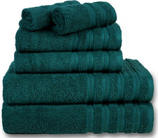 100% Egyptian Cotton Towel Super Soft 600GSM Luxury Face Hand Towels Bath Sheets