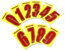 Go Kart BKC Bambino Race Numbers All Sizes & Colours Karting Racing