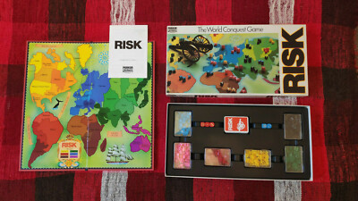 Risiko Brettspiel Parker Die Welteroberung Spiel 1978 Vintage geprüft vollständig