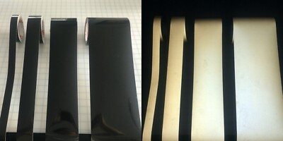 Nastro Riflettente Nero Da 2 Pollici Oralite 5700 Tipo 1 Engineer Grade EG Orafol Reflexite Riflette Bianco (ultra Luminoso) 10', 20', 30', 150' Piedi - Italia - Foto 12