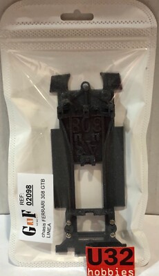G A F 02098 Chassis 3D Ferrari 308 GTB In Linie Avant Slot