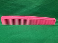 Vintage Goody Unbreakable Comb 7 Bubblegum Pink Retro Hair Tool USA Style