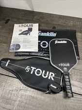 New Franklin Fs Tour Dynasty 16mm Pickleball Paddle 14mm Gray