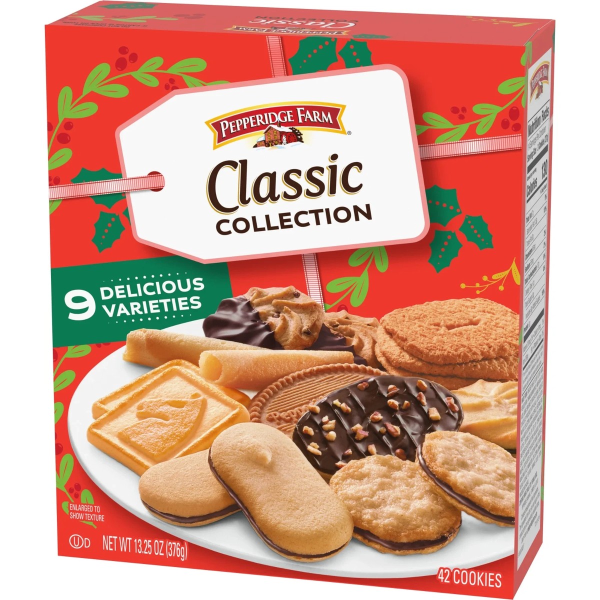 ⭐ Pepperidge Farm Holiday Classic Cookie Collection 13.25 oz – 9