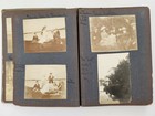 1901-9 vintage PHOTO ALBUM sweden german military fishing rail lines travel id'd — photo 5