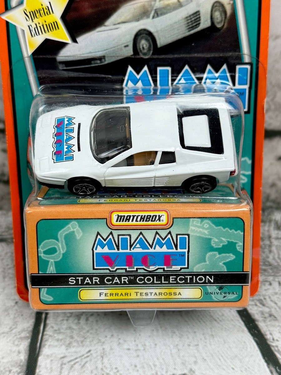 Vintage 1997 Matchbox Star Car Collection Miami Vice Ferrari