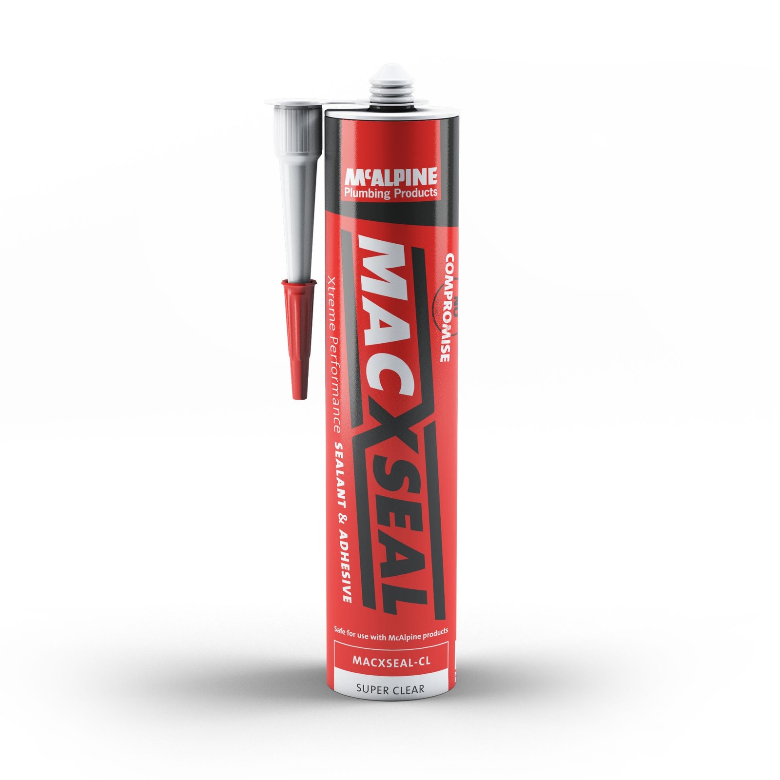 Mcalpine MACXSEAL-CL Hybrid Multi-purpose Sealant & Adhesive 290ml Super Clear