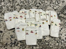 VINTAGE 90s Plastic Diapers Lot Of 16 Jim Henson Muppet Babies