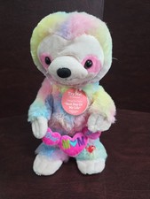 Dan Dee Collector's Choice Animated Mother's Day Tie-Dye Sloth plush toy
