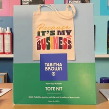 Tabitha Brown Paint-by-Number Tote Kit Target DIY Project Craft Fun