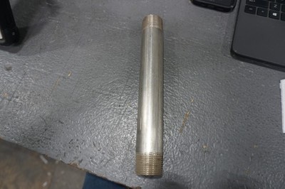 Merit 44560 1x9 Nipple Welded Sch40 304ss Tbe, Free Shipping