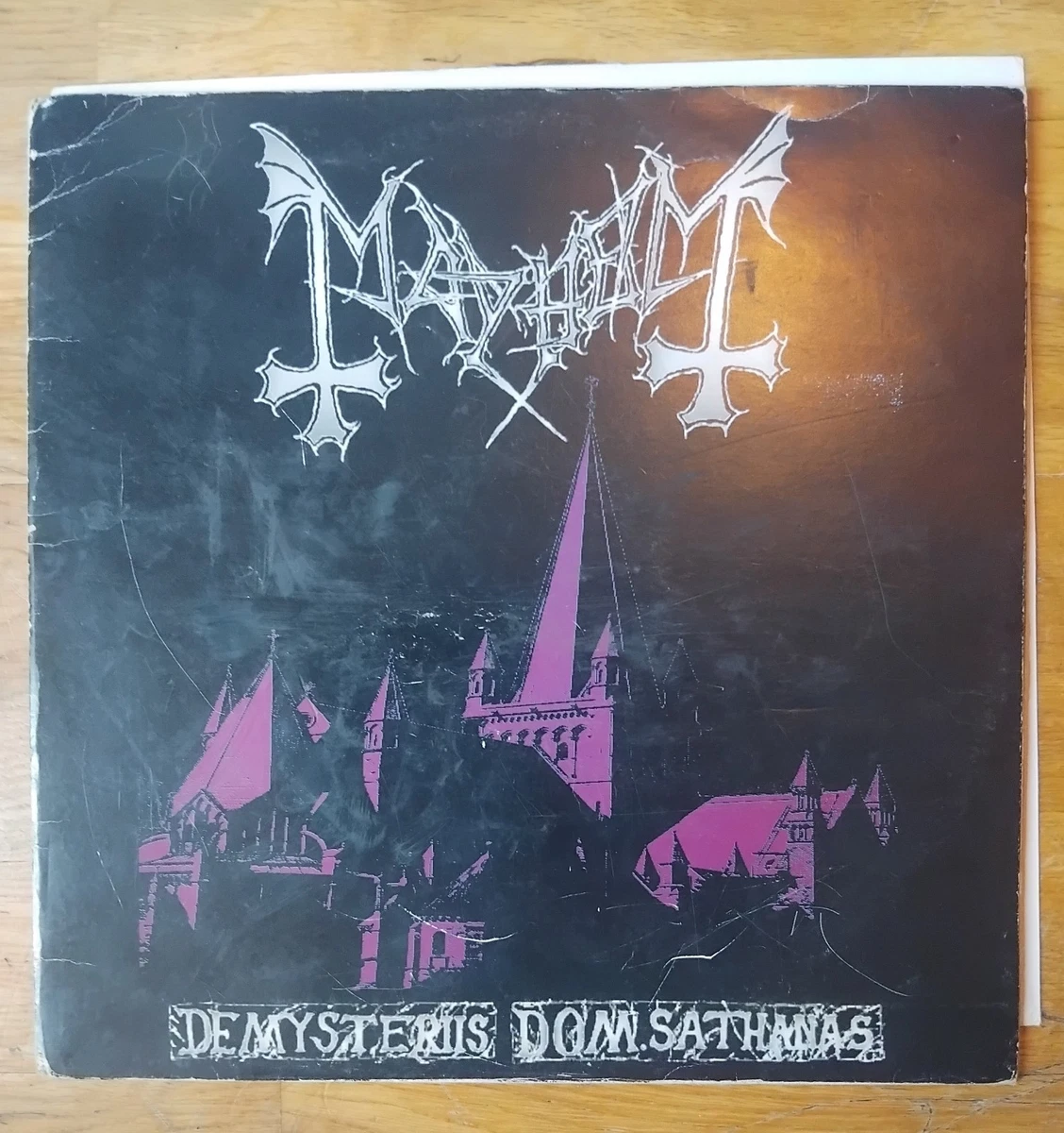 Mayhem de Mysteriis Dom Sathanas 1994 Gatefold Album VERY RARE