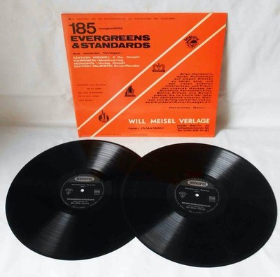2LP 185 Evergreens & Standards - Will Meisel - (Monopol)