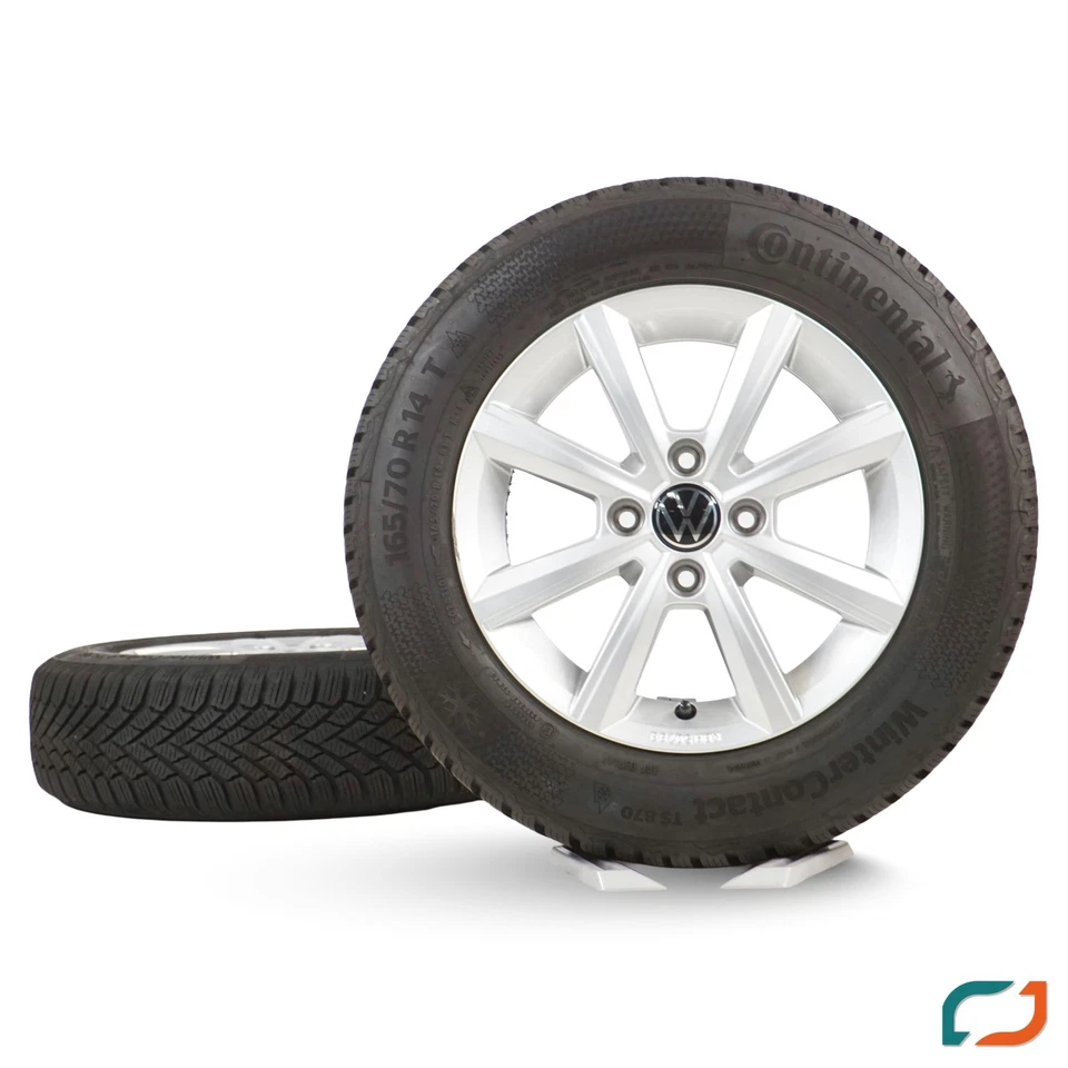 Original VW UP Winterräder Winterreifen Merano Alufelgen 14 Zoll 1S0071494C - Bild 4 von 4