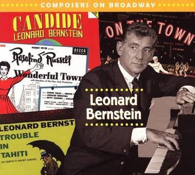 Leonard Bernstein - Composers On Broadway (CD, Comp) (Very Good Plus (VG+)) - 37