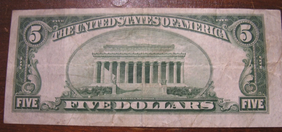 $5 1934 Federal Reserve Note - Image 4 of 4