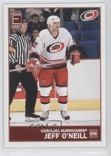 2003-04 Pacific Exhibit Yellow Back Jeff O'Neill #29 0a4