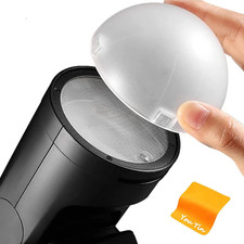 AK-R11 Diffuser Dome for V1 V1Pro V100 Flash Camera round Head Flash, V100C V10