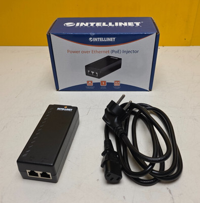 Intellinet Power over Ethernet PoE Injector IEEE 802.AF 524179 48 Vdc 15,4 W