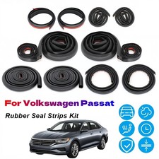 For Volkswagen Passat P Door Rubber Seal Strips Weather Draft Noise Reduction
