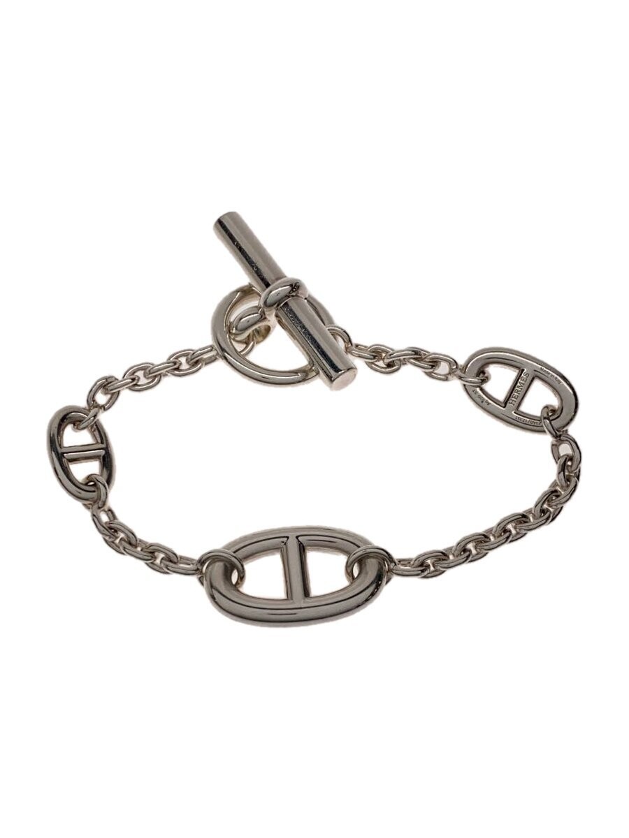 Hermes Farandall Sterling Silver Bracelet for Women 3227