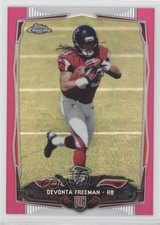 2014 Topps Chrome BCA Pink Refractor 387/399 Devonta Freeman #216 yj7