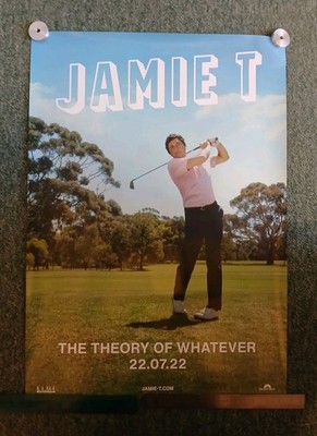 JAMIE T THE THEORY OF WHATEVER LARGE POSTER RARE SHOP PROMO EXCELLENT CONDITION