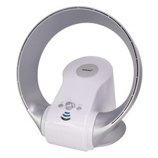 Sygonix Wandventilator 45W Weiß - 430mm Luftumwälzung Mit Fernbedienung