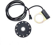 Ebike Pedalassist Sensor 3polig 12 Magnet Pas Sensor Elektrofahrrad Schwarz